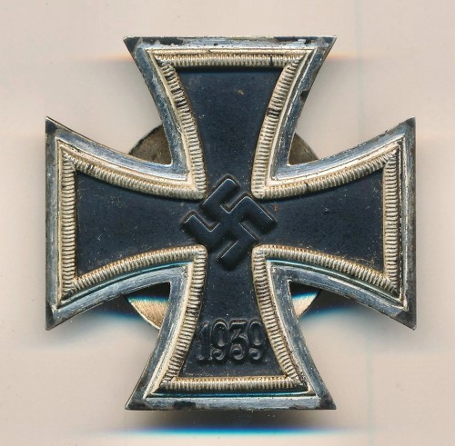 SOLD - L/18 Marked Iron Cross First Class Screwback