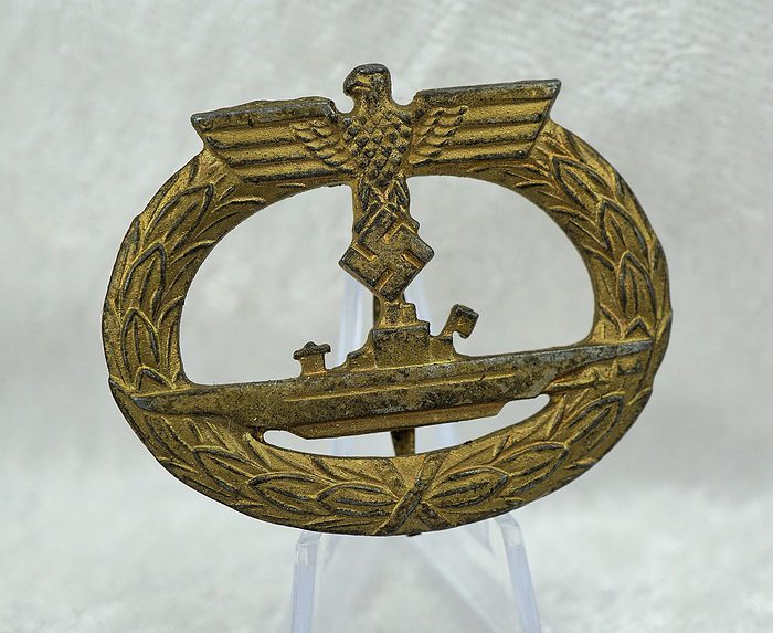 SOLD - L/18 marked U-boat Badge