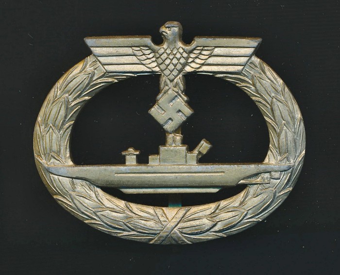 SOLD - L/21 marked U-boat Badge