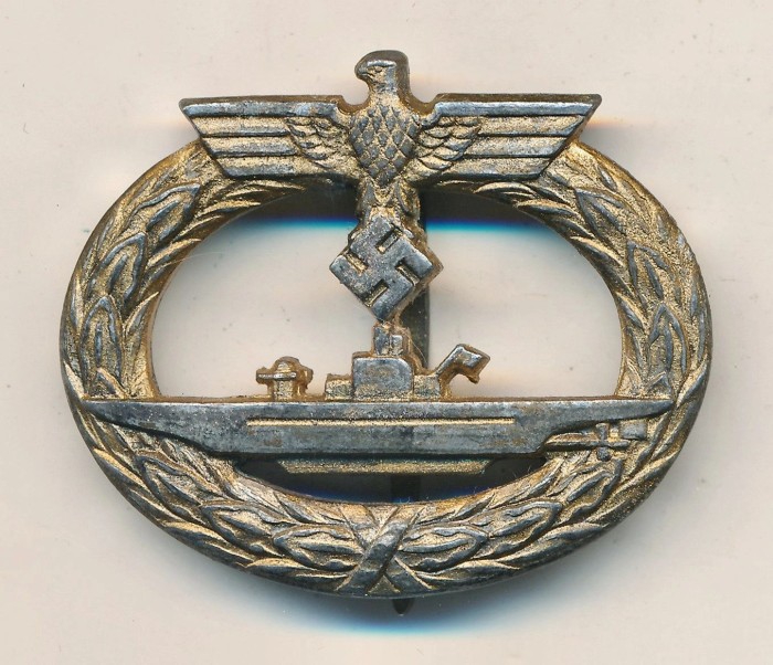 SOLD - L/56 Marked U-boat Badge