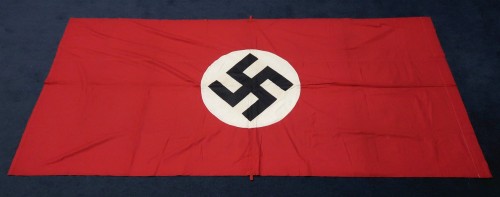 SOLD - LARGE double sided NSDAP banner