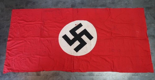 SOLD - LARGE double sided NSDAP banner