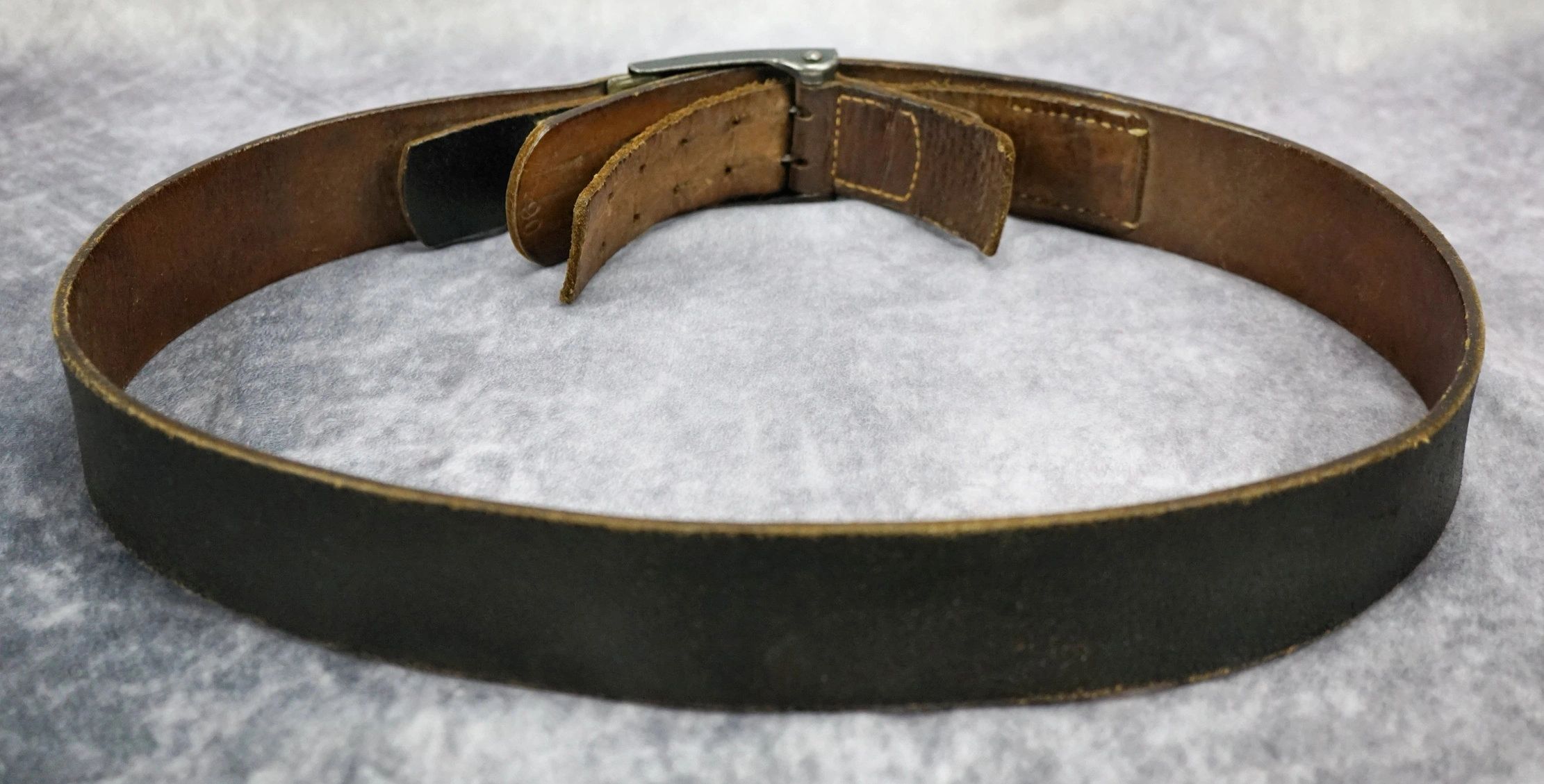 SOLD - LAYAWAY - Black Luftwaffe Enlisted Man Belt - Image 3