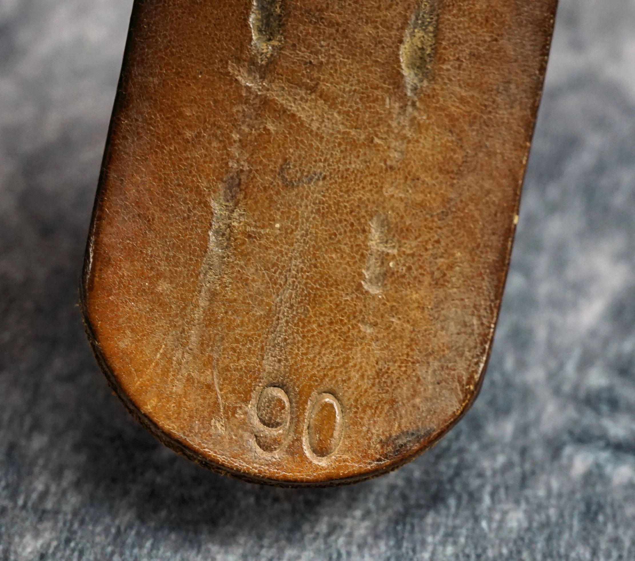 SOLD - LAYAWAY - Black Luftwaffe Enlisted Man Belt - Image 9