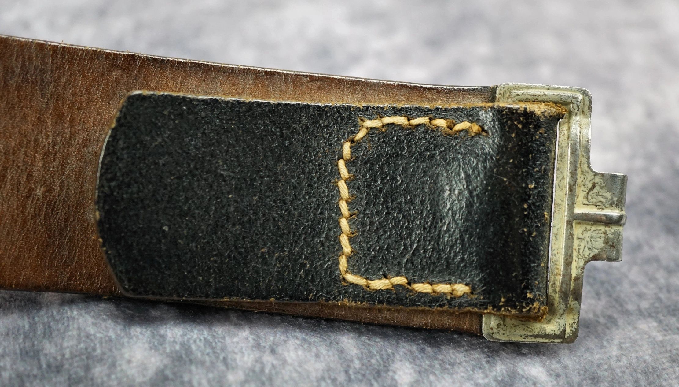 SOLD - LAYAWAY - Black Luftwaffe Enlisted Man Belt - Image 10