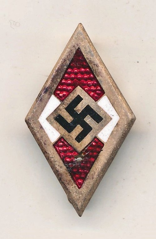 SOLD - LAYAWAY - Golden Hitler Youth Honor Badge