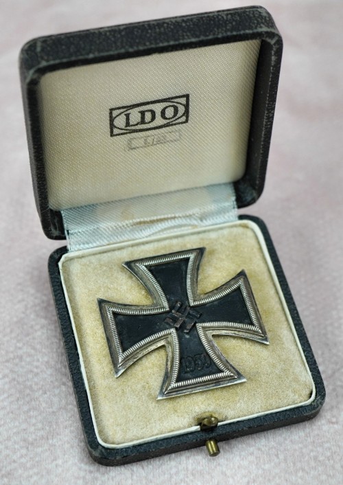 SOLD - LDO Cased Iron Cross First Class by L/52