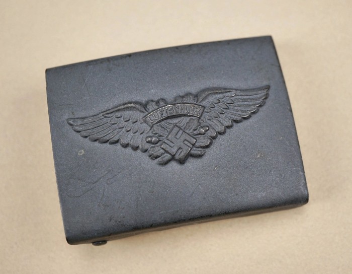 SOLD - Luftschutz EM/NCO Belt Buckle