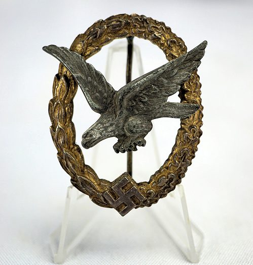 SOLD- Luftwaffe Air Gunner Badge by Deumer