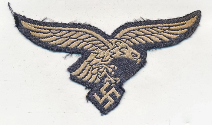 SOLD - Luftwaffe Breast Eagle in BeVo