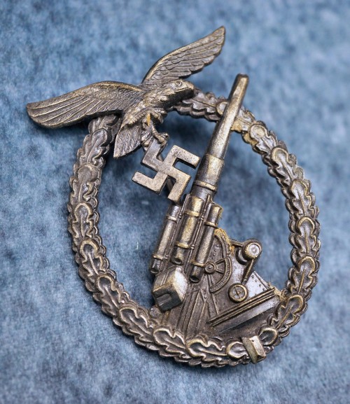 SOLD - Luftwaffe Flak Badge by Assmann