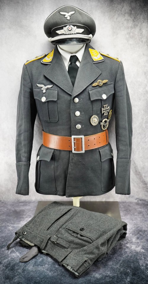 SOLD - Luftwaffe Flight/Para Hauptmann Uniform Set