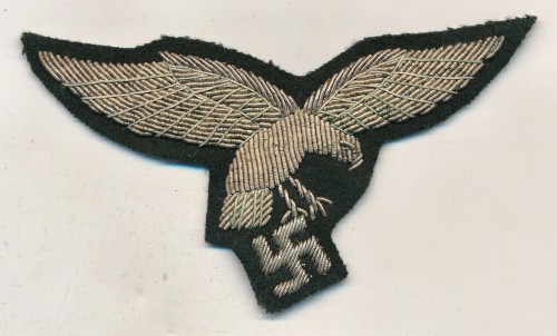 SOLD - Luftwaffe Forestry Droop-Tail Officer's Breast Eagle