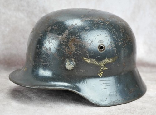 SOLD - Luftwaffe M35 Double Decal Helmet