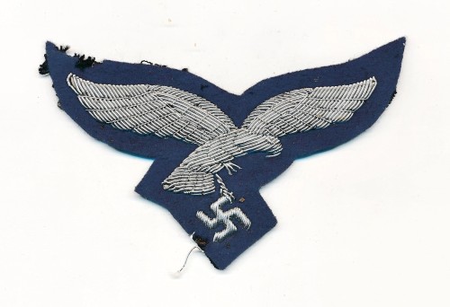 SOLD - Luftwaffe Officer's Bullion Breast Eagle