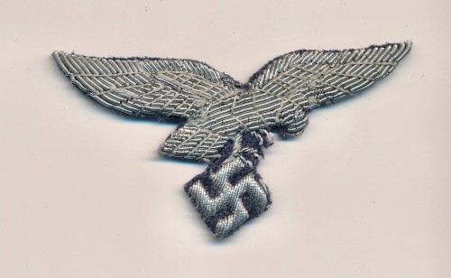 SOLD - Luftwaffe Officer's Bullion Cap Eagle