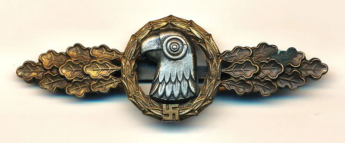 SOLD - Luftwaffe Reconnaissance Clasp in Bronze