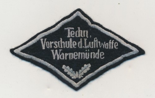 SOLD - Luftwaffe Technical Vorschule Warnemünde Insignia