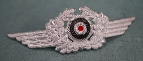 SOLD - Luftwaffe Visor Cap Wreath