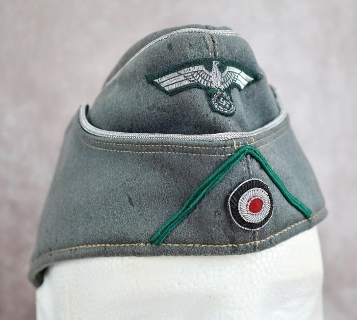 SOLD - M38 Gebirgsjäger Officer Overseas Cap