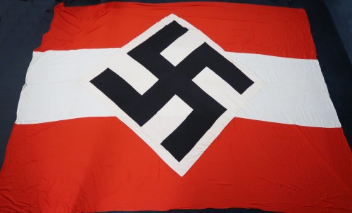 SOLD - MASSIVE Double Sided Hitler Youth Flag