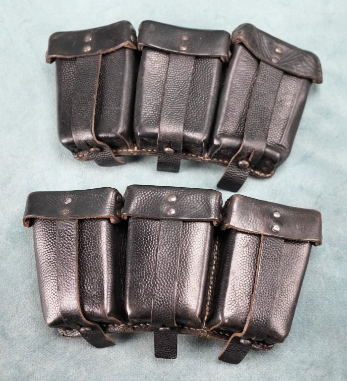 SOLD - MATCHING PAIR of K98 Ammo Pouches