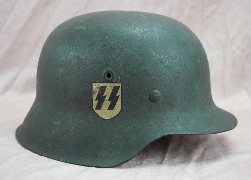 SOLD - MINT SS M42 Combat Helmet