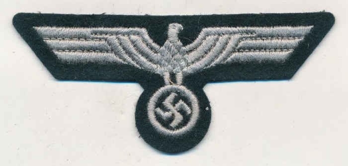 SOLD - Machine Embroidered Heer Breast Eagle