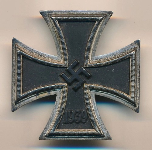 SOLD - Maker Marked Iron Cross First Class