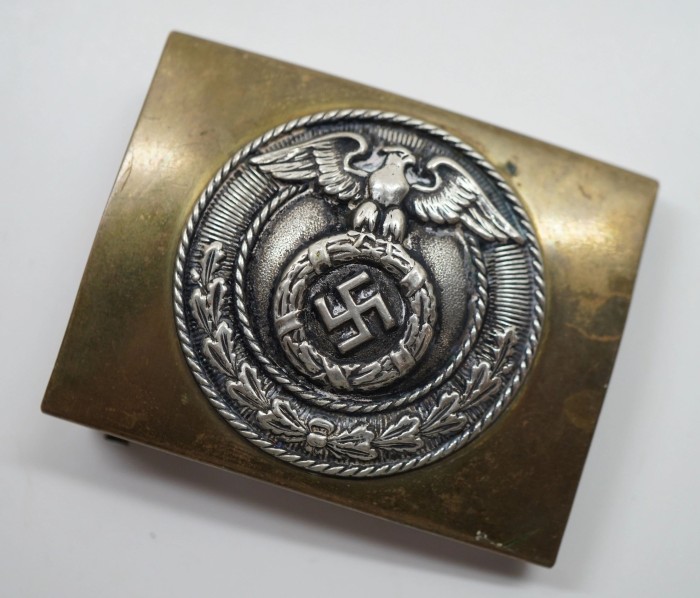 SOLD - Maker Marked SA Brownshirt Belt Buckle