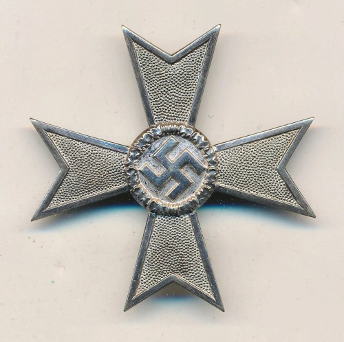 SOLD - Maker Marked War Merit Cross 1st Class w/o Swords