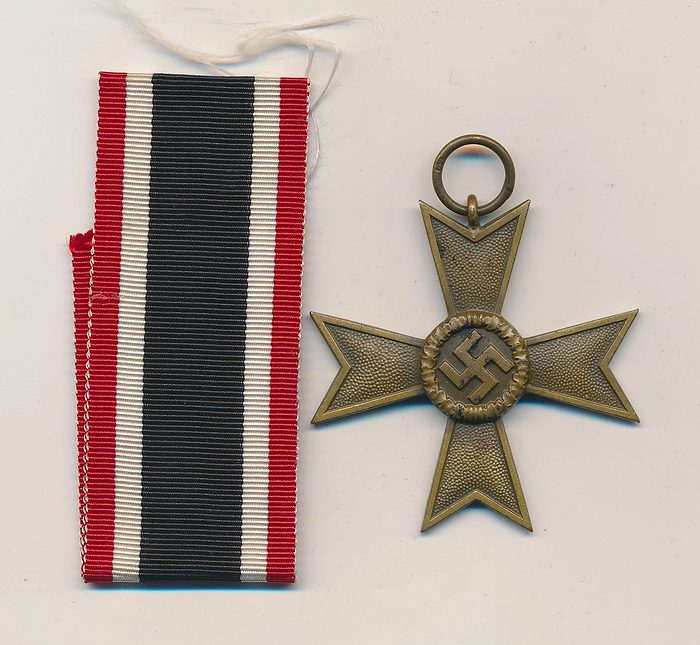 SOLD - Maker Marked War Merit Cross 2nd Class w/o Swords