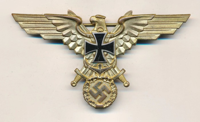 SOLD - Marine Soldatenbund Veteran Organization Breast Eagle