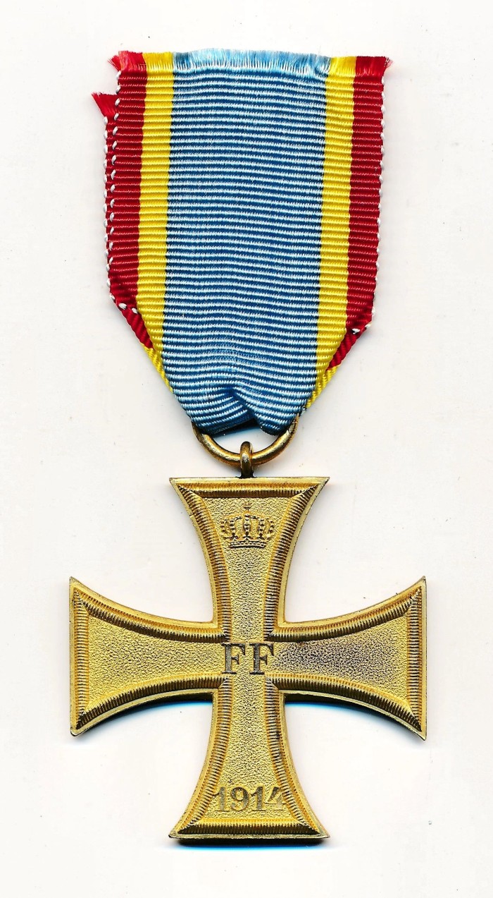 SOLD - Mecklenburg-Schwerin Military Merit Cross 2nd Class