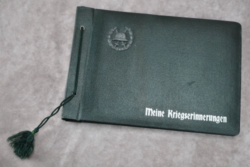 SOLD - Meine Kriegserinnerungen Photo Album