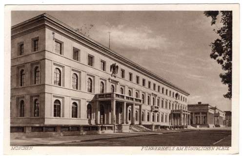 SOLD - Munich Führerhaus Postcard