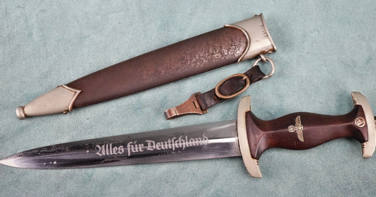 Sold Named Unit Marked Sa Dagger Produced By Rich E Hartkopf