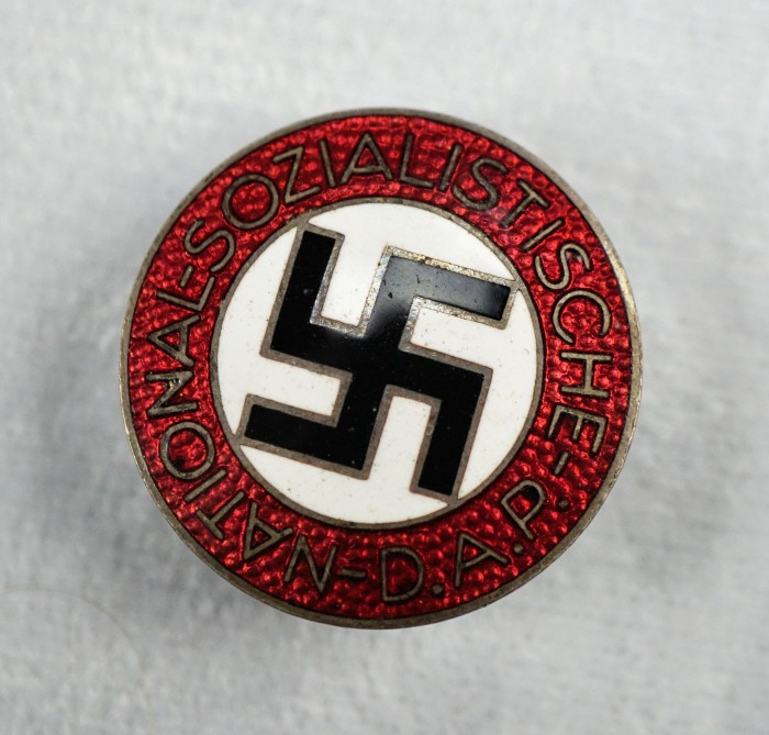 SOLD - NSDAP Button Hole Enamel