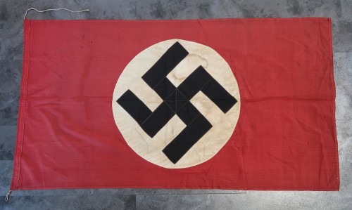 SOLD - NSDAP Flag w/ Period Ties