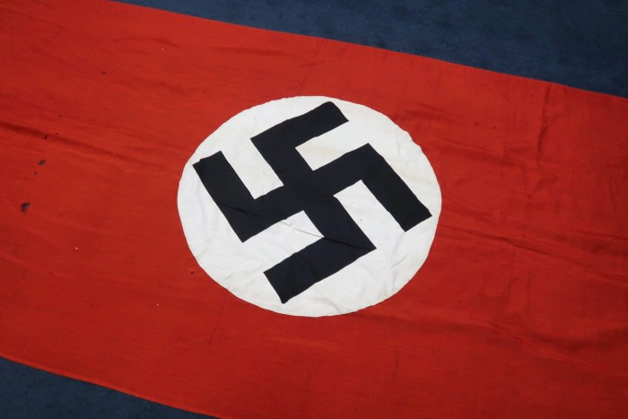 SOLD - NSDAP Flag w/ Property Tag - Image 3