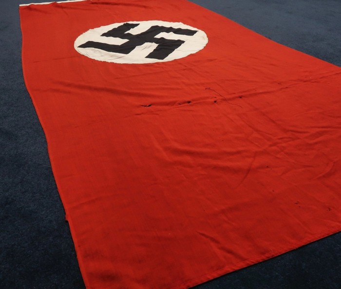 SOLD - NSDAP Flag w/ Property Tag - Image 7