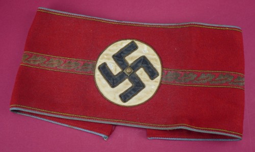 SOLD - NSDAP Ortsgruppe Zellenleiter Official's Armband