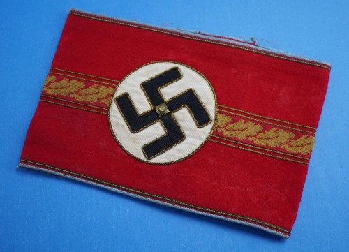 SOLD - NSDAP Ortsgruppenleiter Official's Armband