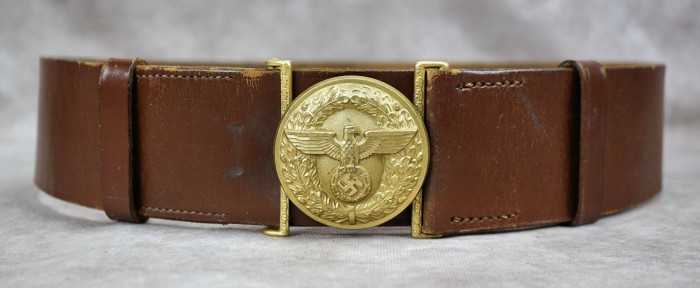 SOLD - NSDAP Political Leader Belt & Buckle