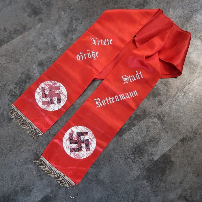 SOLD - NSDAP Stadt Rottenmann Funeral Sash