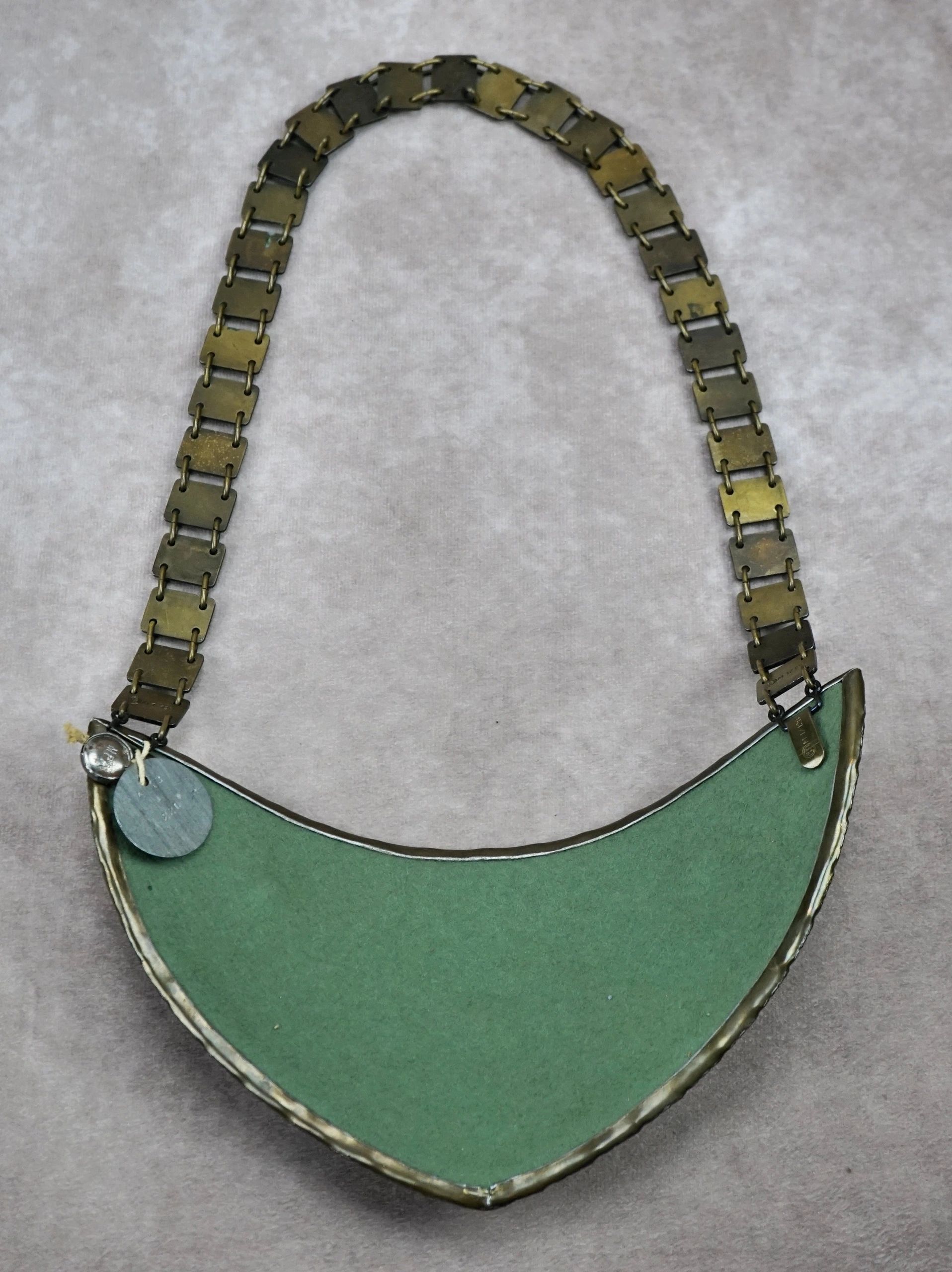 SOLD - NSDAP Standard Bearer Gorget w/ RZM Probe Tag - Image 4