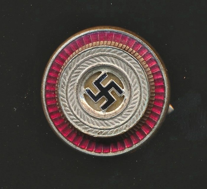 SOLD - NSDAP Visor Cap Cockade