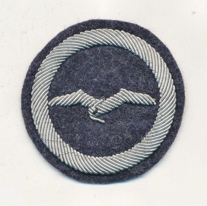 SOLD - NSFK Glider Proficiency Badge in Bullion