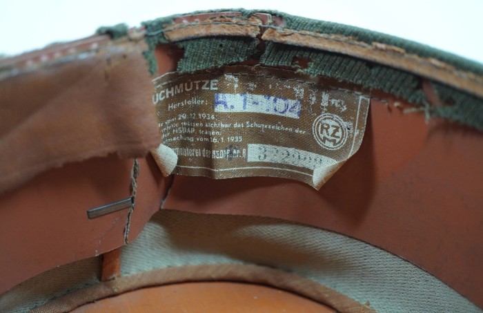 SOLD - NSKK Kepi with RZM tag - Image 8