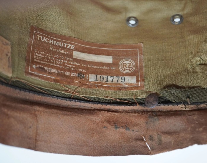SOLD - NSKK Kepi with RZM tag - Image 10